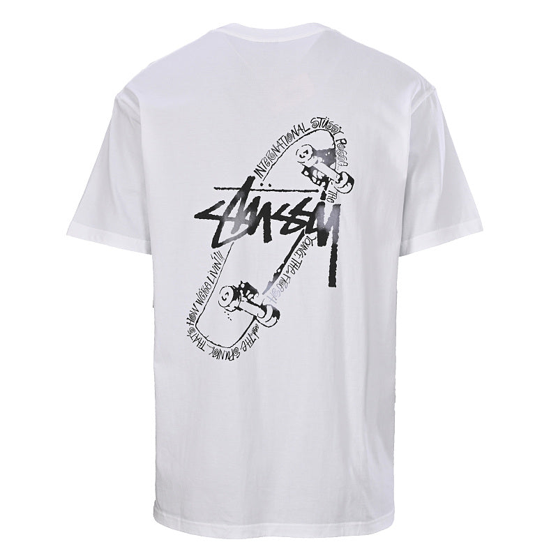 Stussy skateboard graphic T-shirt