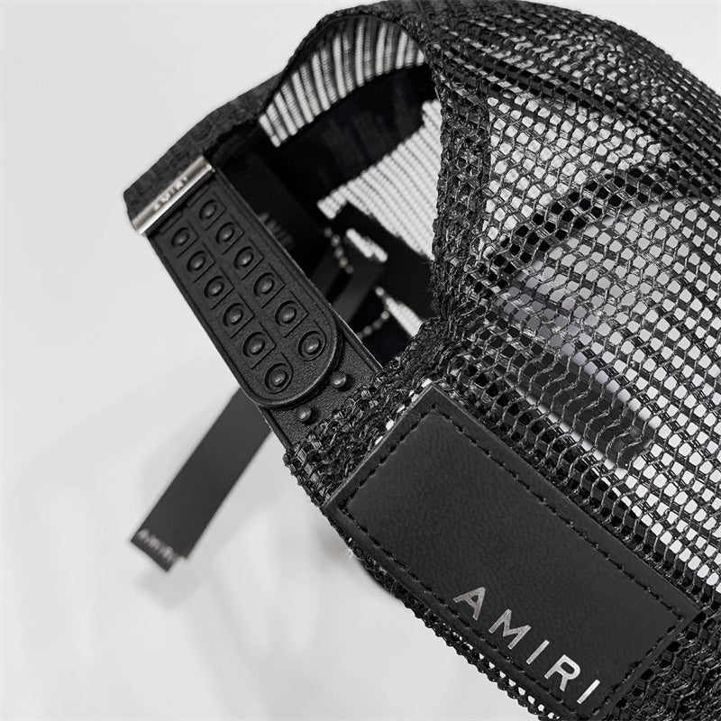 Amiri Multi-Style Mesh Cap – Snapback Trucker Hat | 5 Colorways